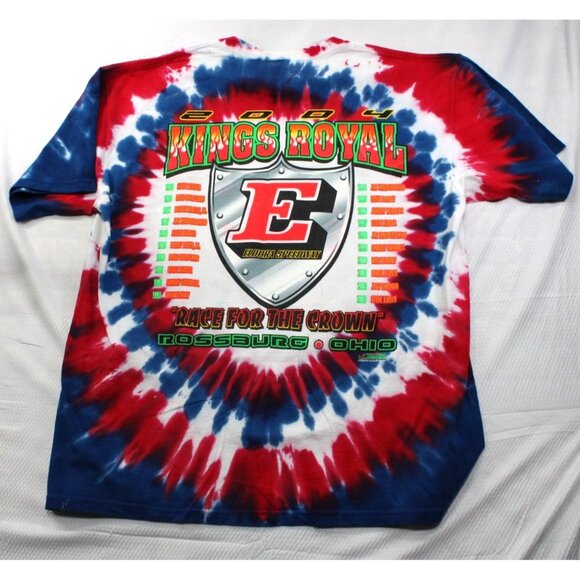 VTG 2004 Kings Royal Race For The Crown 21st Annual Tie-Dye T-Shirt XL Anvil - Picture 3 of 8
